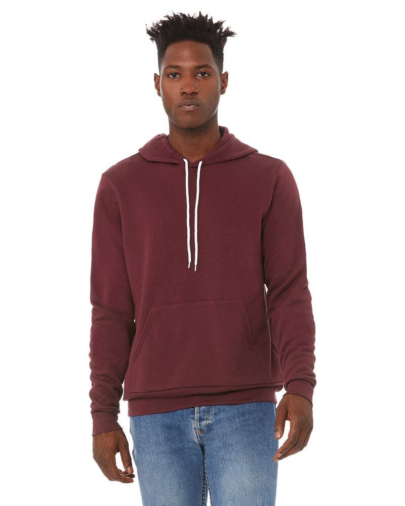 Bella+Canvas 3719 Unisex Poly-Cotton Fleece Pullover Hoodie