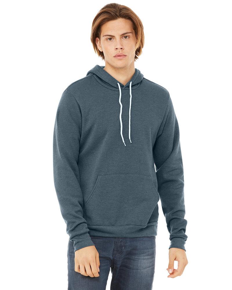Bella+Canvas 3719 Unisex Poly-Cotton Fleece Pullover Hoodie