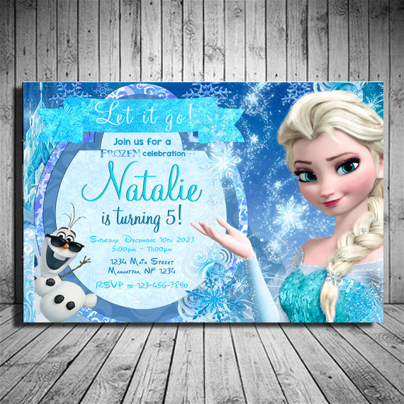 Frozen Invitation