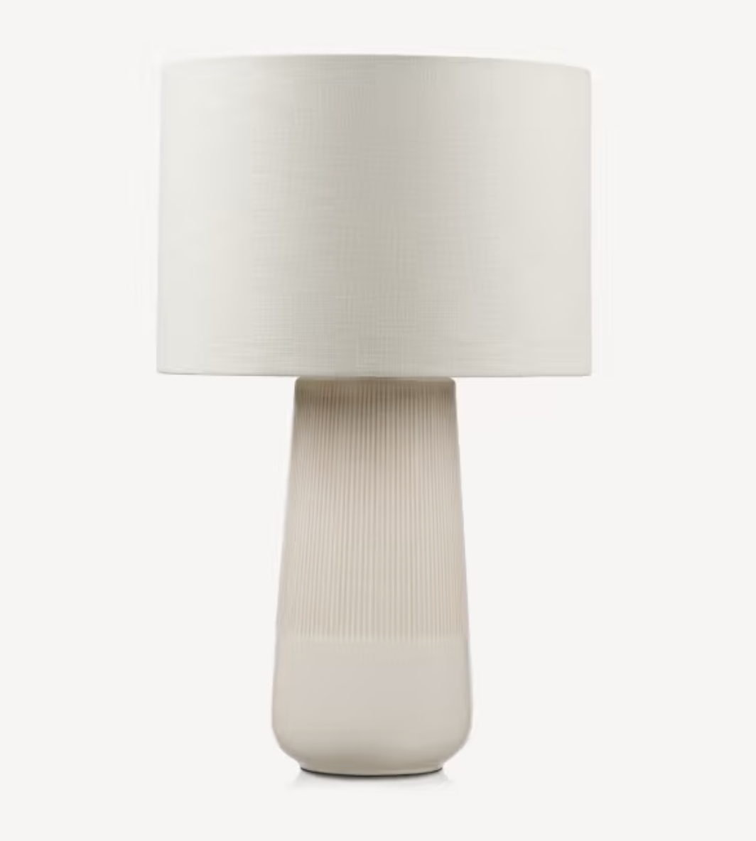 2-Tone Ceramic Table Lamp