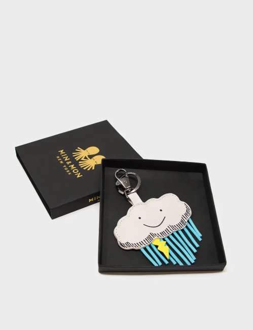 Splish Splash Blue Cloud Charm - Multicolored Rain