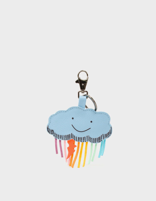 Splish Splash Blue Cloud Charm - Multicolored Rain
