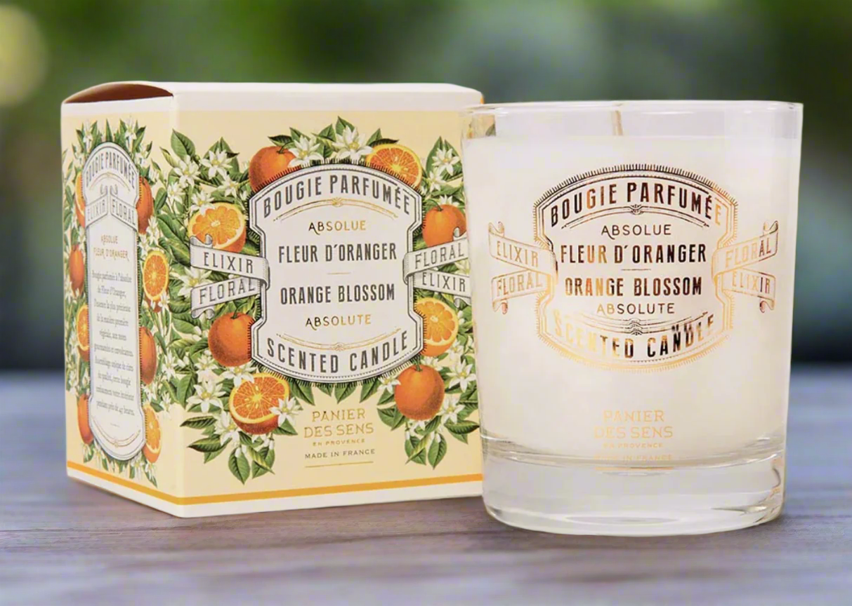 Candle — organic beeswax with yellow color