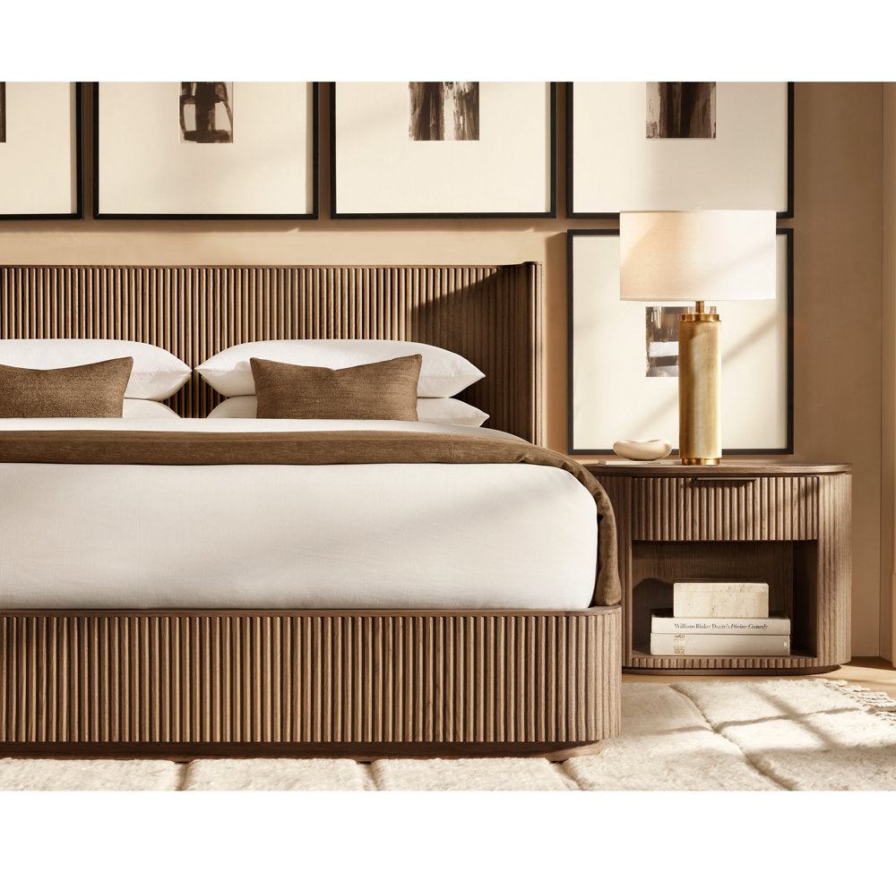 Byron Shelter Bed - Light Oak