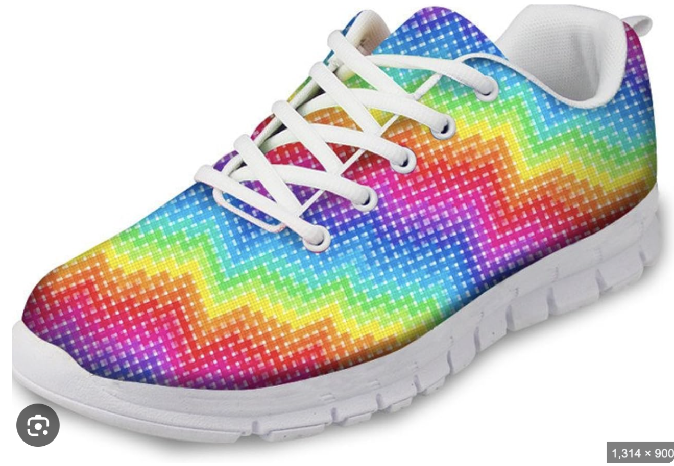 Rainbow sparkle show