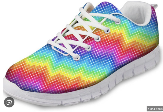 Rainbow sparkle show