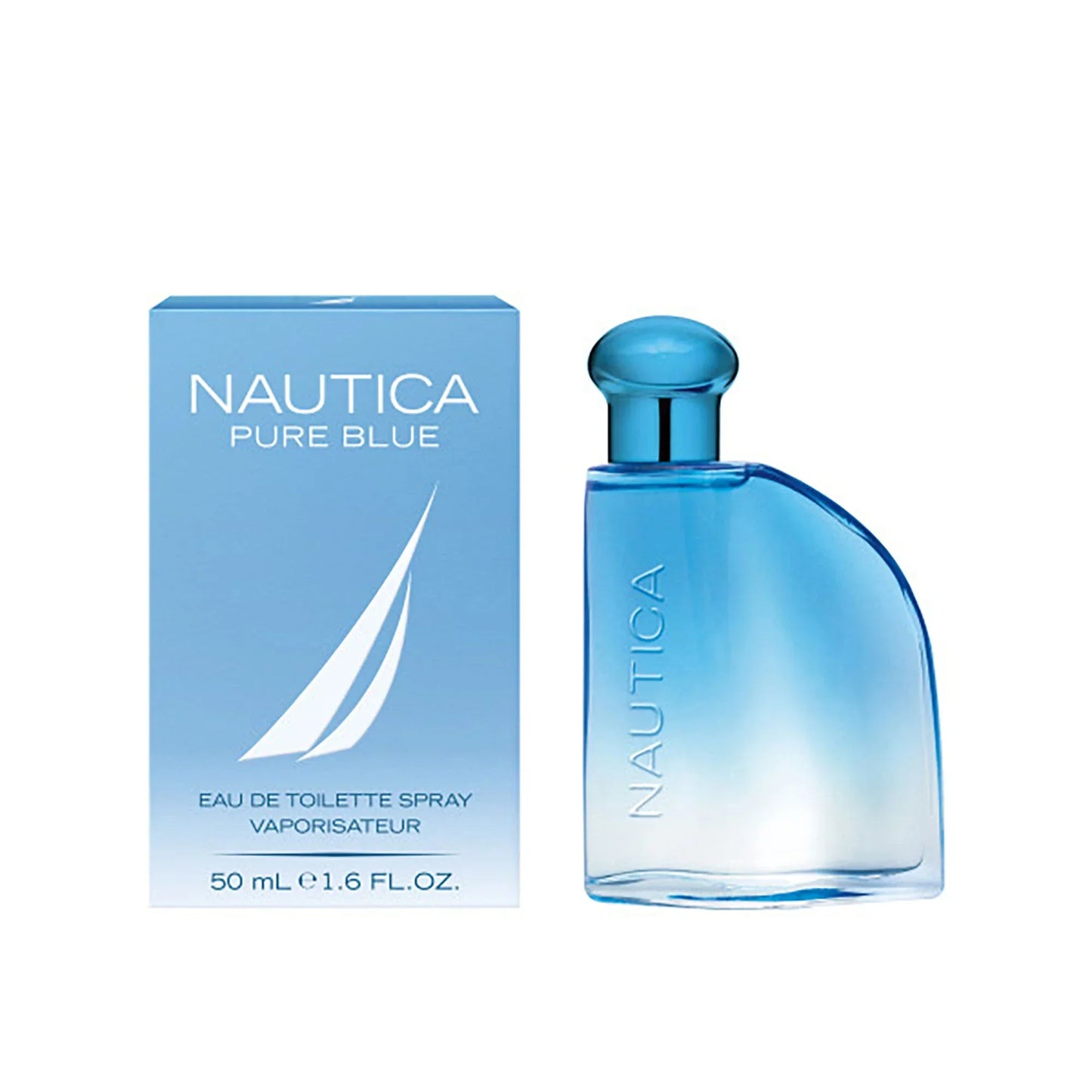 Nautica Pure Blue 1.6 Oz. Eau De Toilette 9 oz