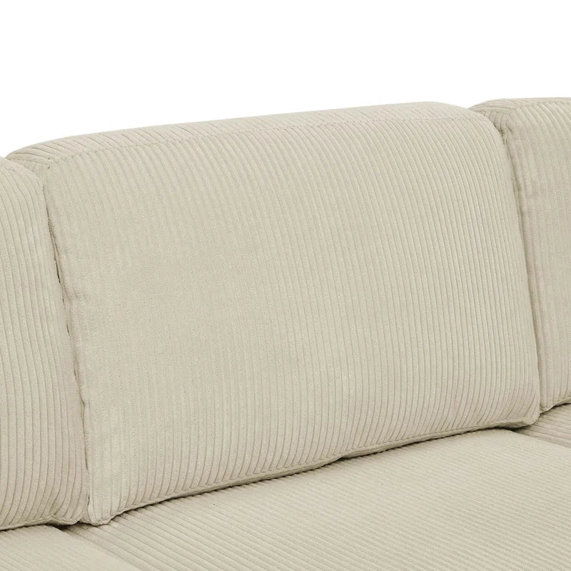 Avva 2 - Piece Corduroy Sectional