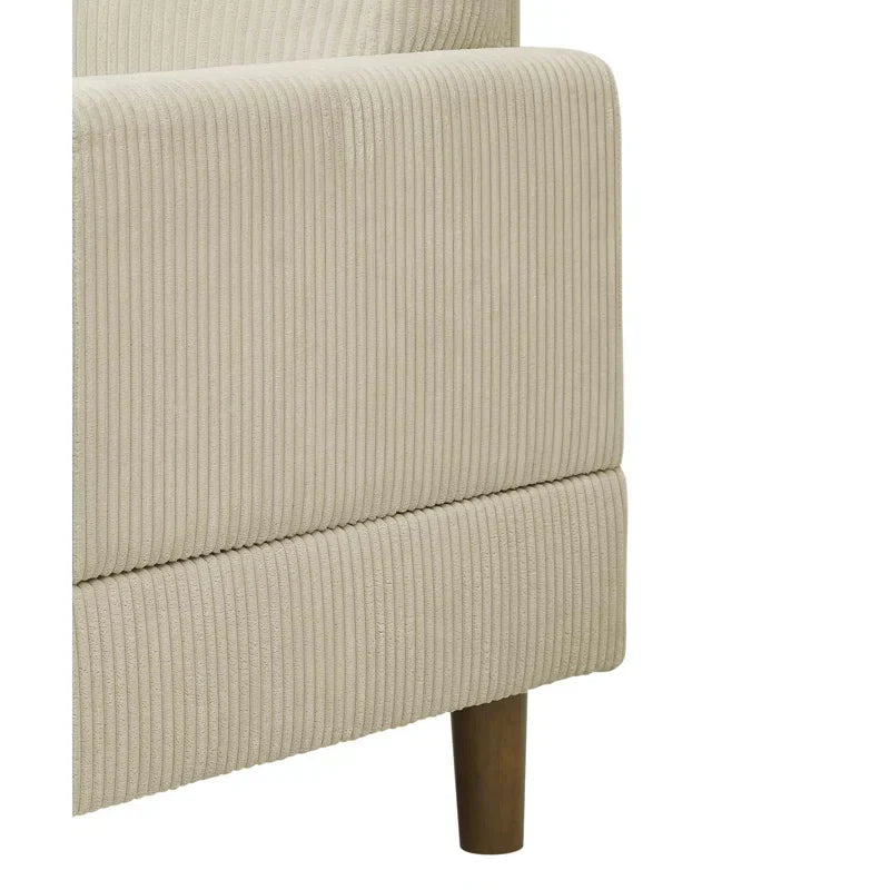 Avva 2 - Piece Corduroy Sectional