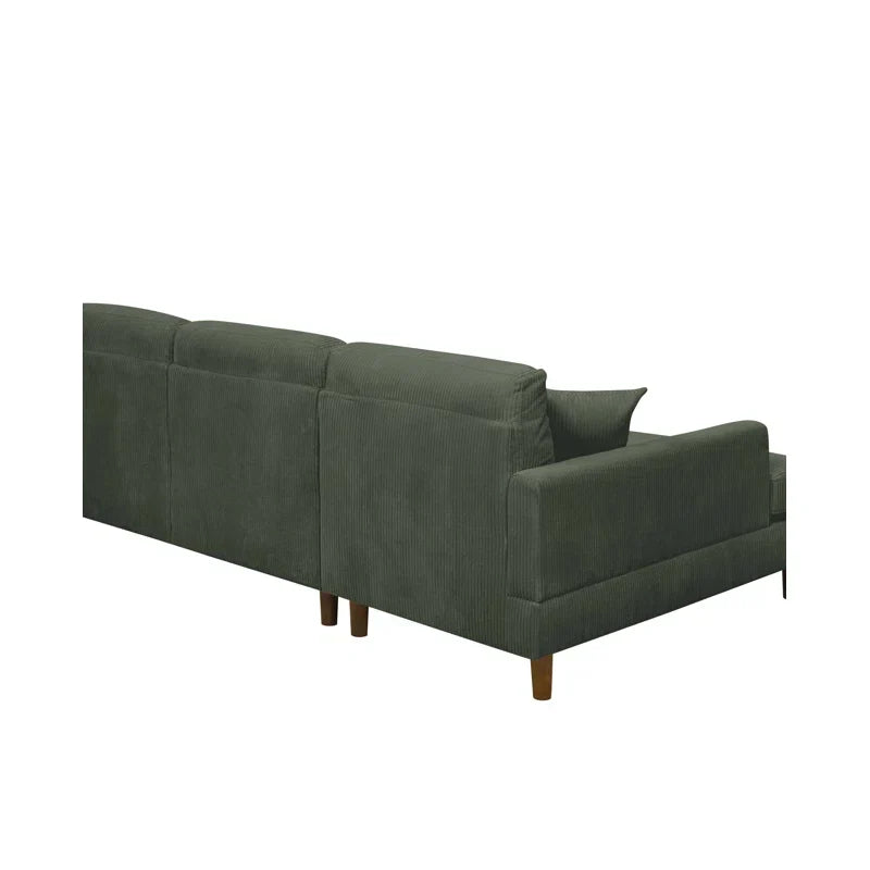 Avva 2 - Piece Corduroy Sectional
