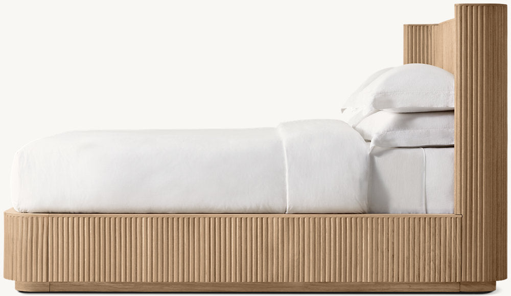 Byron Shelter Bed - Light Oak