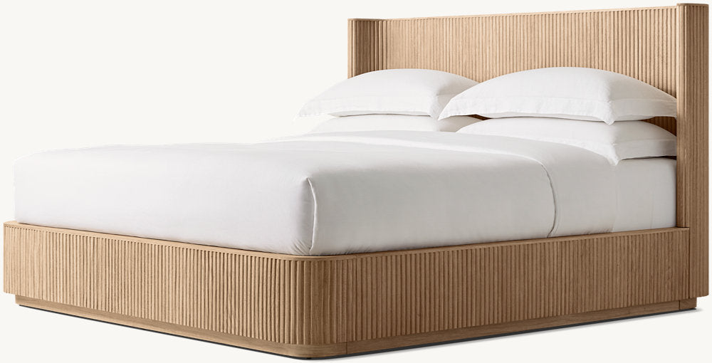 Byron Shelter Bed - Light Oak